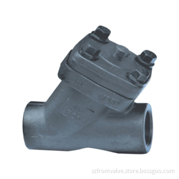 Forged Steel Threaded or Sw Y Type Check Valves